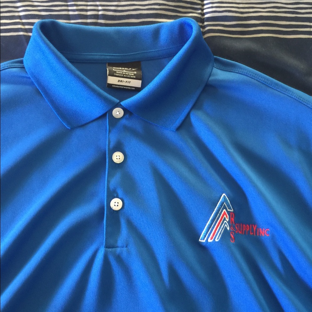 Nike Dri Fit Men’s Golf Polo Size Large